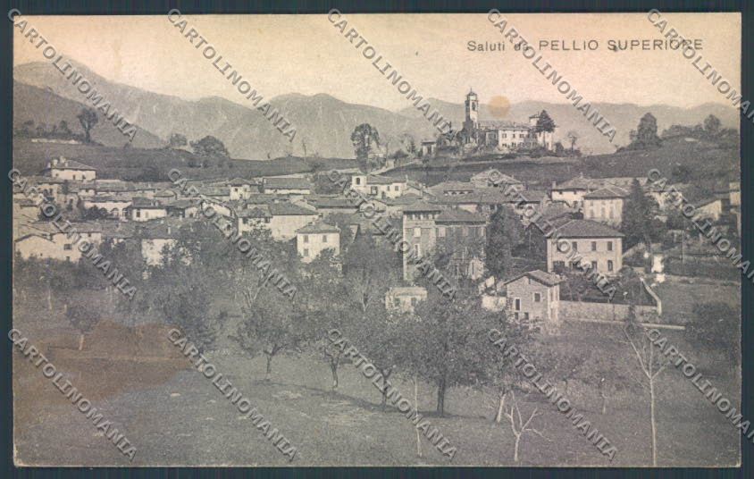 Como Pellio Intelvi Saluti da MACCHIA cartolina LQ3336 – fronte