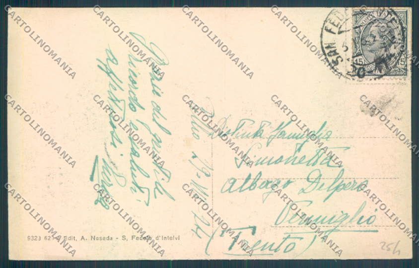 Como Pellio Intelvi cartolina LQ3342 – retro