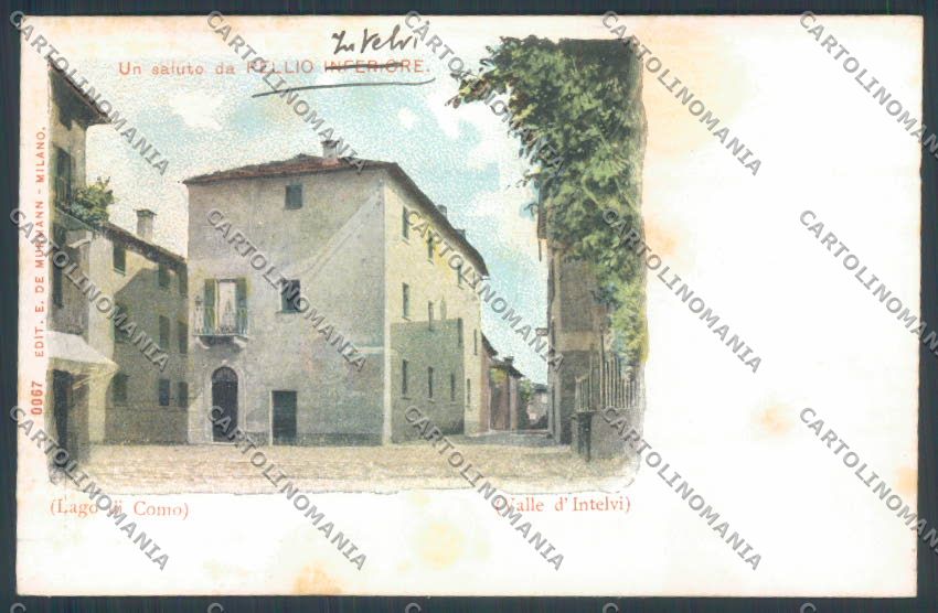 Como Pellio Intelvi cartolina LQ3344 – fronte