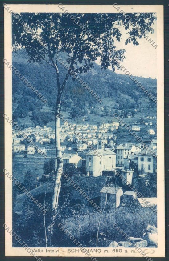 Como Schignano cartolina LQ3348 – fronte