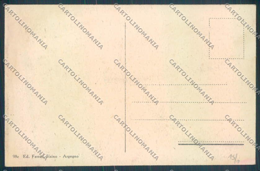 Como Schignano cartolina LQ3349 – retro