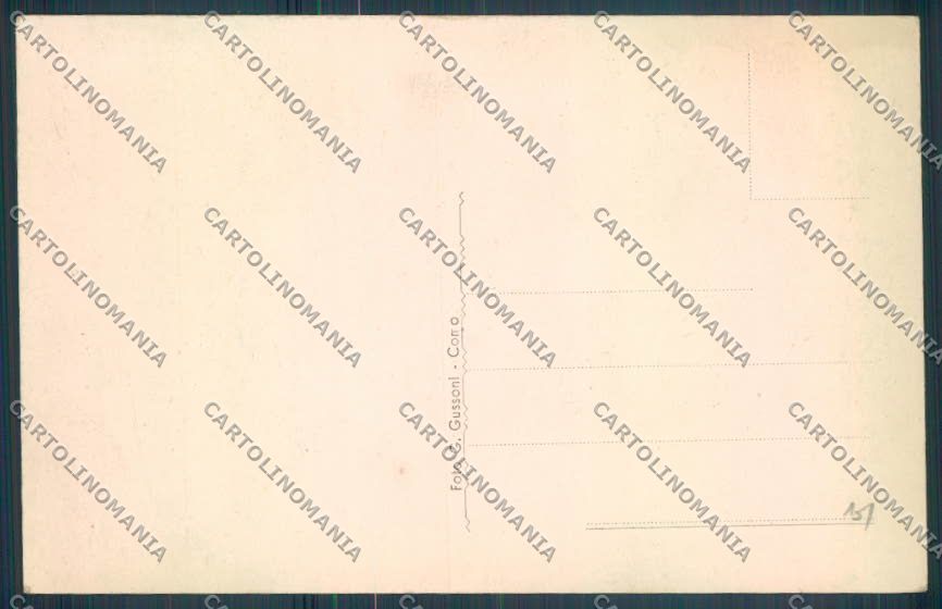 Como Schignano Nevicata cartolina LQ3352 – retro