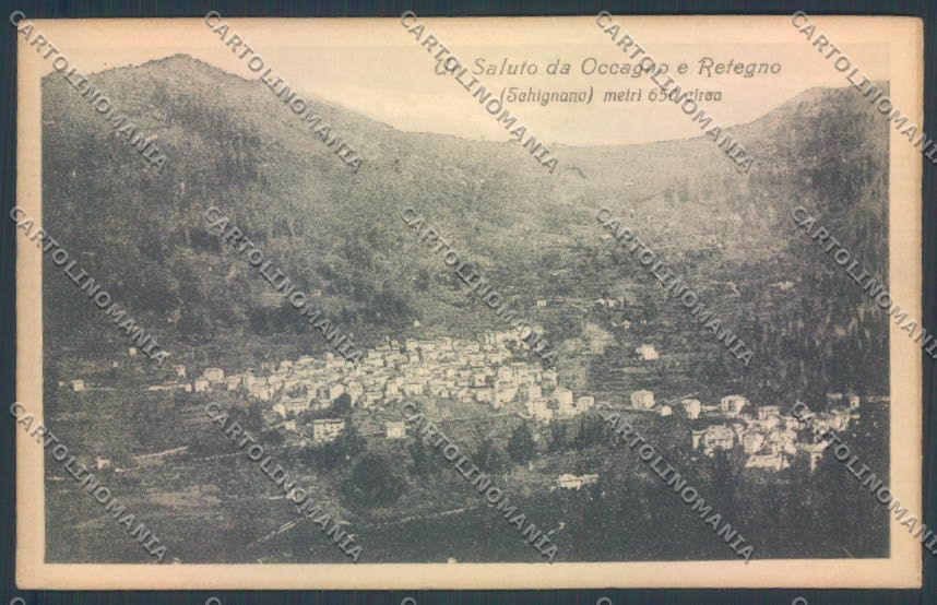 Como Schignano Occagno Saluti da cartolina LQ3358 – fronte