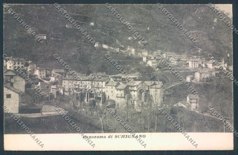 Como Schignano PIEGA cartolina LQ3362 – fronte