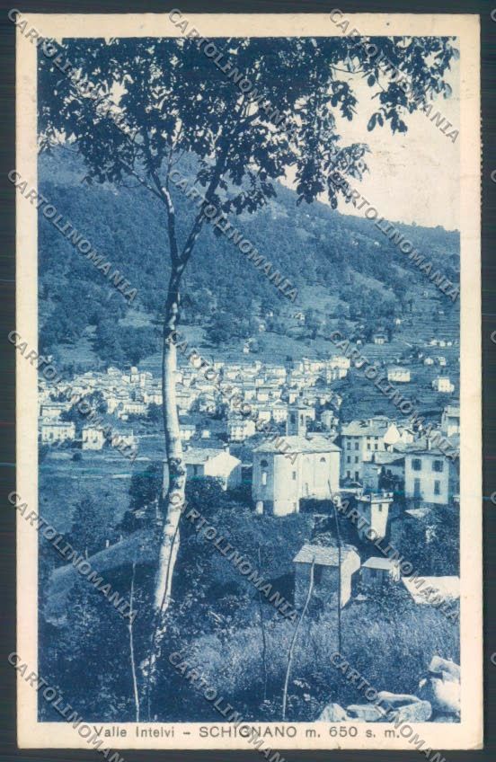 Como Schignano cartolina LQ3364 – fronte