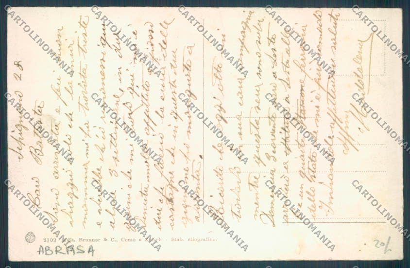 Como Schignano cartolina LQ3368 – retro