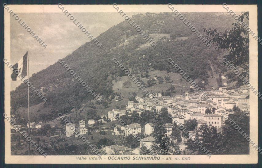 Como Schignano PIEGHINE cartolina LQ3372 – fronte