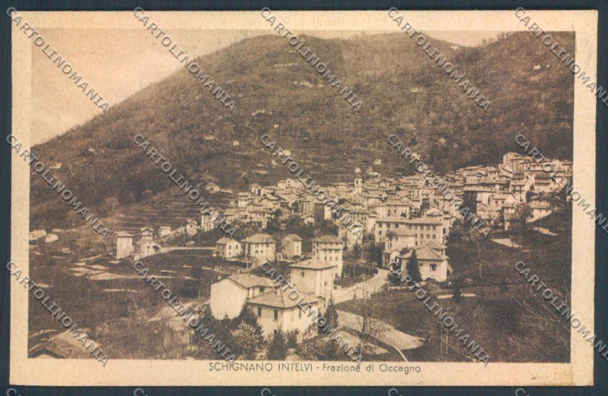Como Schignano Occagno cartolina LQ3373 – fronte