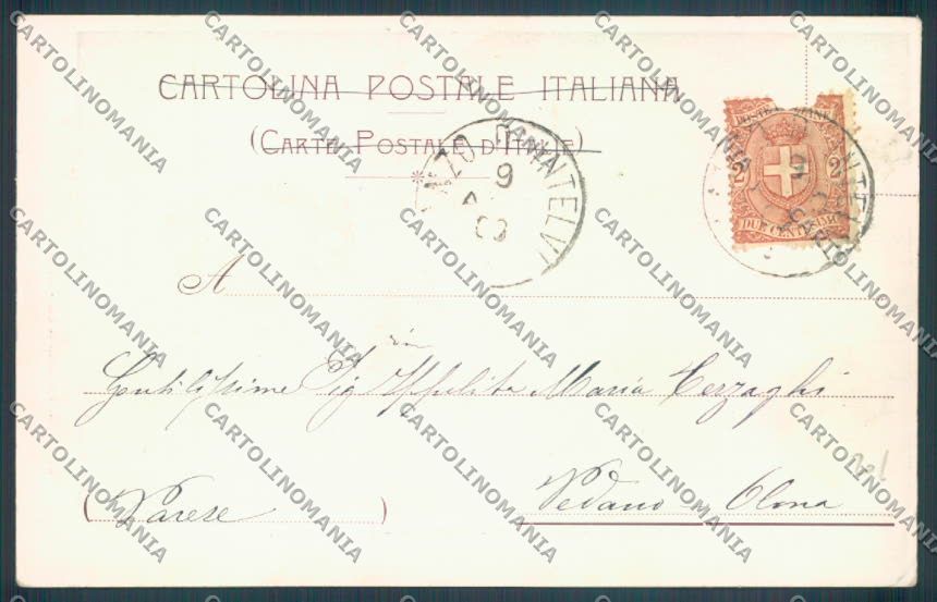 Como Schignano Retegno cartolina LQ3379 – retro