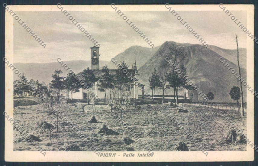 Como Pigra PIEGHINE cartolina LQ3388 – fronte