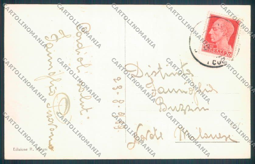 Como Pigra cartolina LQ3397 – retro
