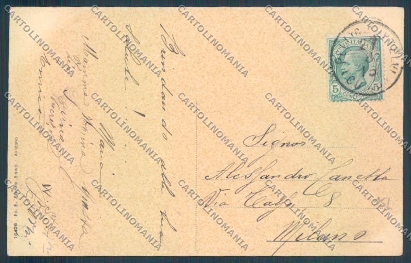 Como Ramponio cartolina LQ3401 – retro