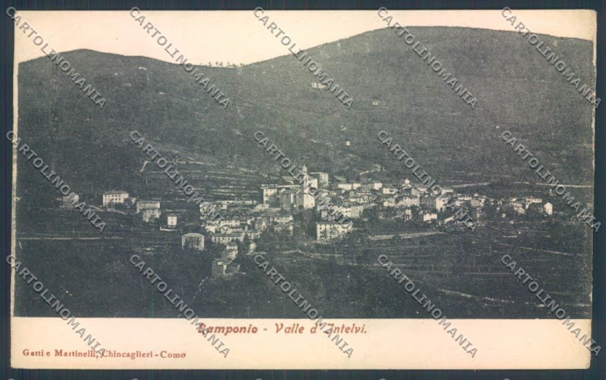 Como Ramponio PIEGHINA cartolina LQ3407 – fronte