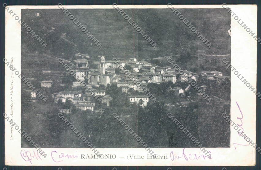 Como Ramponio cartolina LQ3408 – fronte