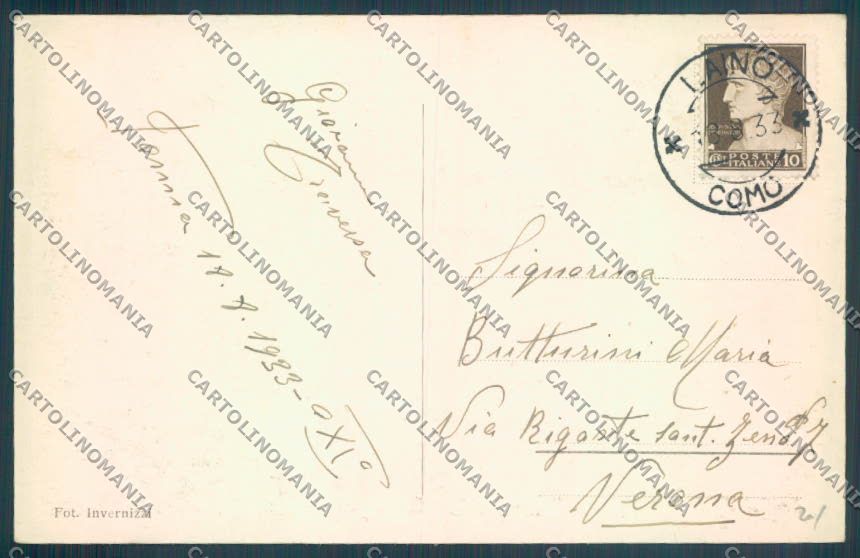 Como Ponna cartolina LQ3414 – retro