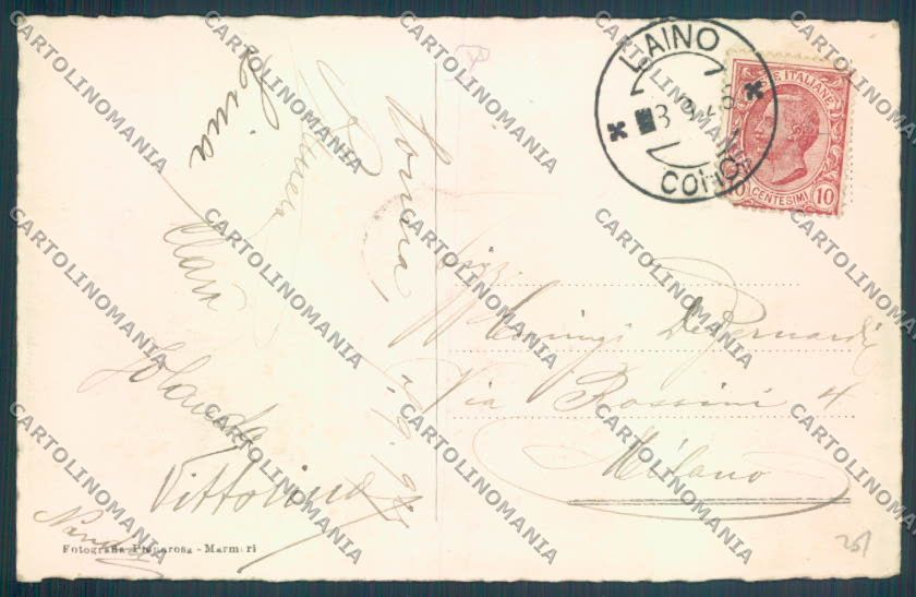 Como Ponna cartolina LQ3415 – retro