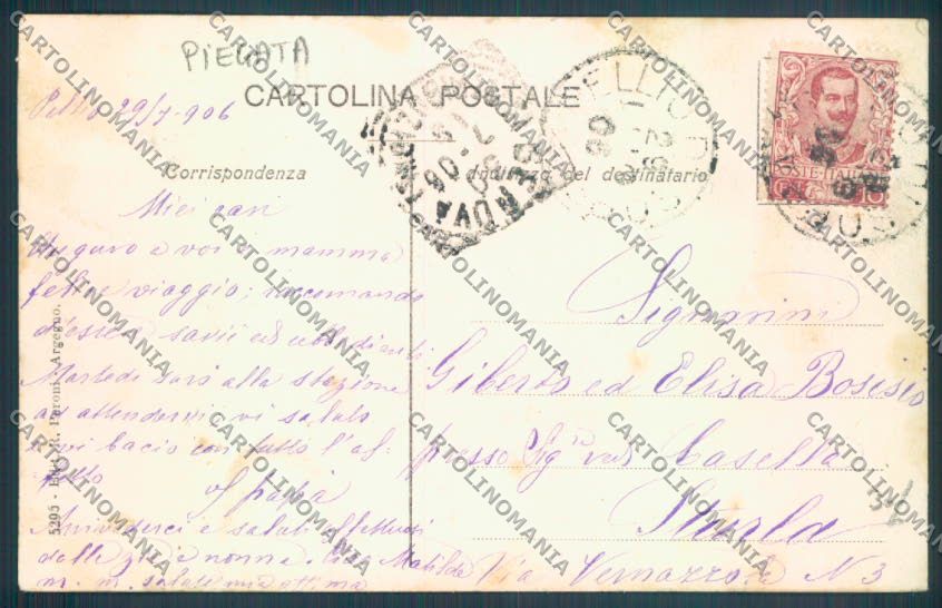 Como Valle d'Intelvi Saluti da PIEGATA cartolina LQ3418 – retro
