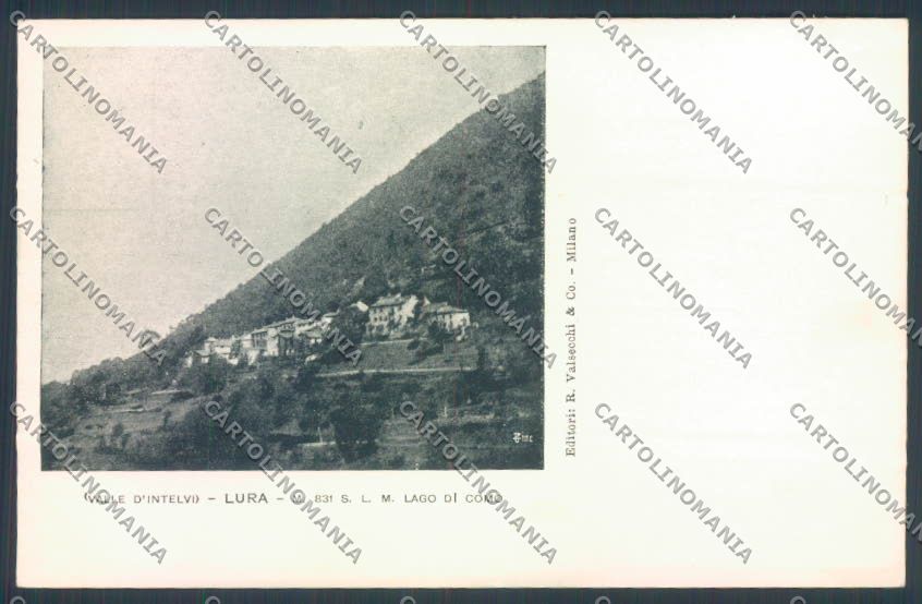Como Lura cartolina LQ3422 – fronte