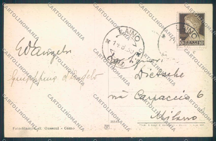 Como Laino cartolina LQ3431 – retro