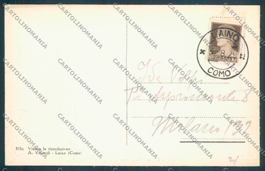 Como Laino cartolina LQ3441 – retro