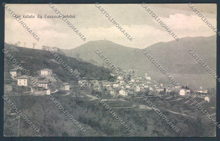 Como Casasco d'Intelvi Saluti da cartolina LQ3444 – fronte