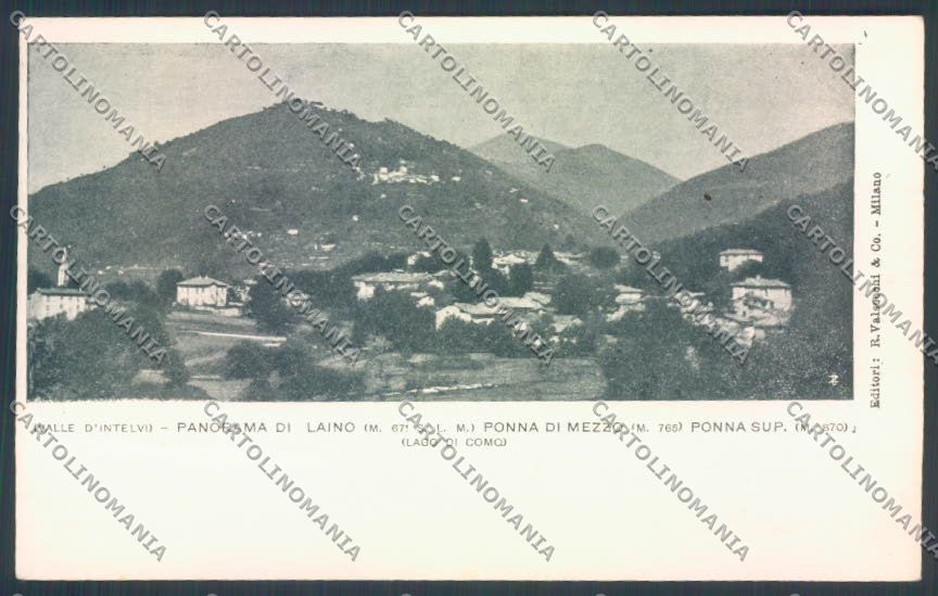 Como Laino cartolina LQ3451 – fronte
