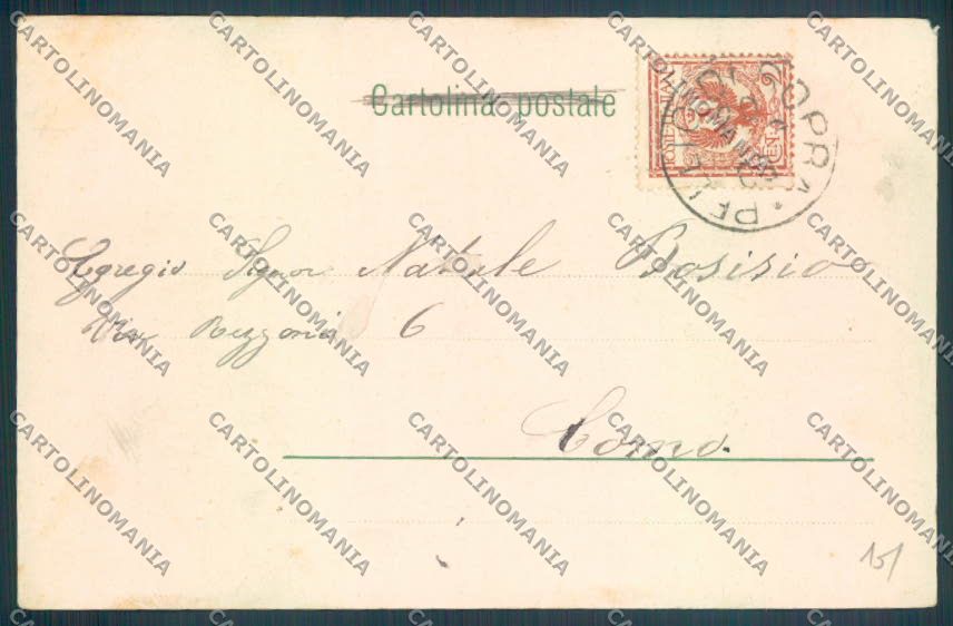 Como Casasco d'Intelvi cartolina LQ3455 – retro