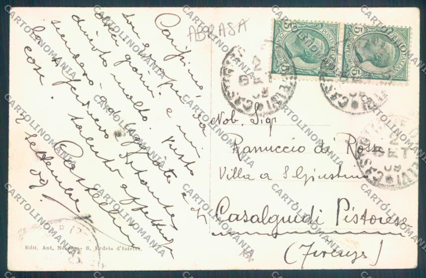 Como Casasco d'Intelvi ABRASA cartolina LQ3460 – retro
