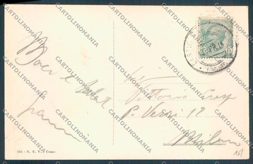 Como Casasco d'Intelvi cartolina LQ3463 – retro