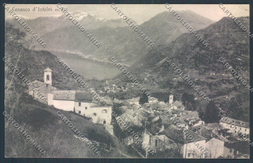 Como Casasco d'Intelvi cartolina LQ3464 – fronte