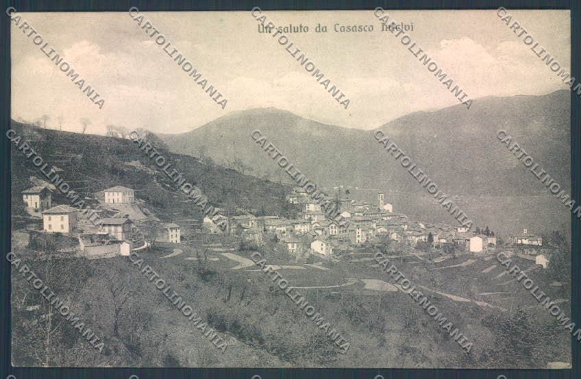 Como Casasco d'Intelvi Saluti da cartolina LQ3466 – fronte