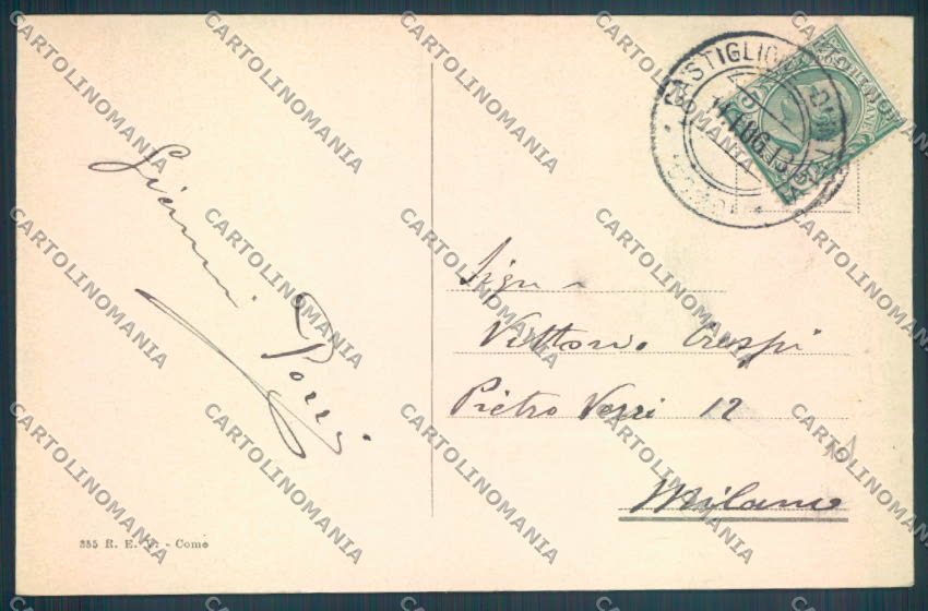Como Casasco d'Intelvi Saluti da cartolina LQ3466 – retro