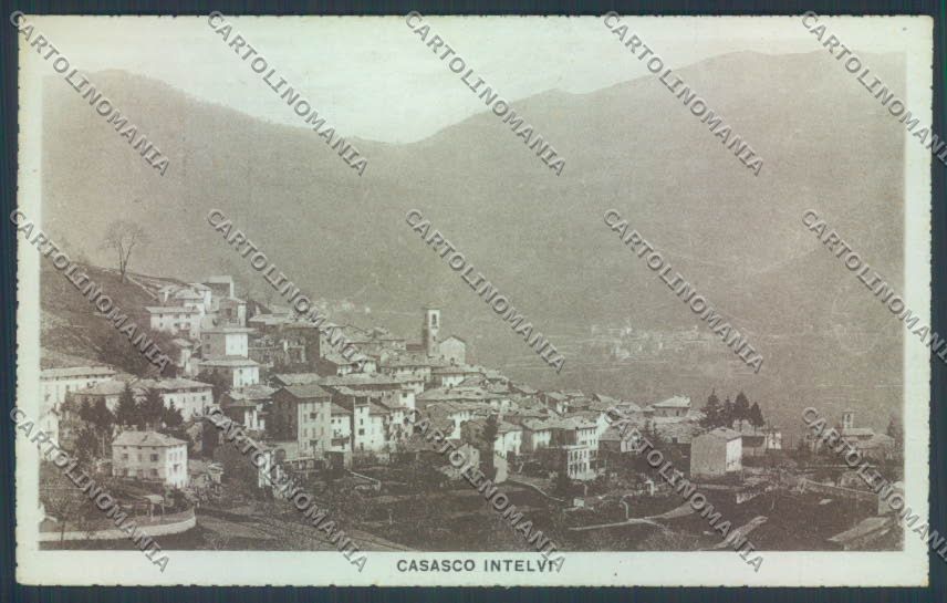 Como Casasco d'Intelvi cartolina LQ3471 – fronte