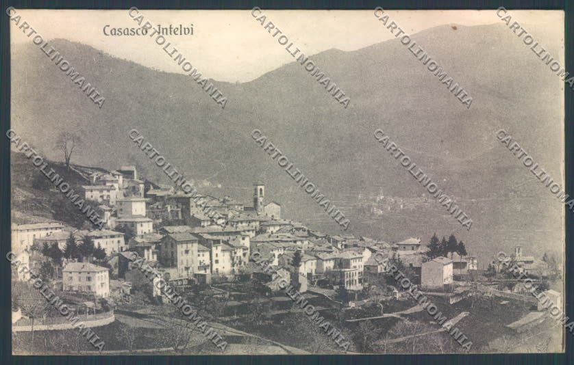 Como Casasco d'Intelvi cartolina LQ3477 – fronte
