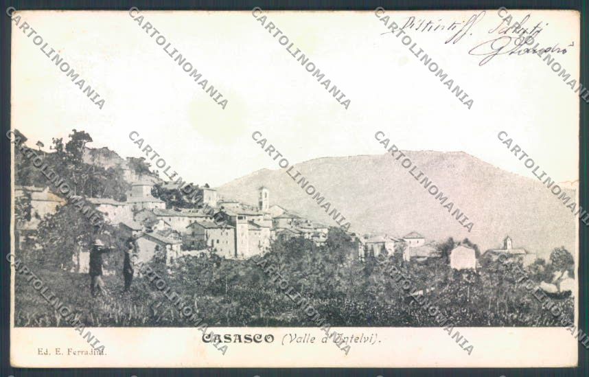 Como Casasco d'Intelvi STRAPPO cartolina LQ3478 – fronte