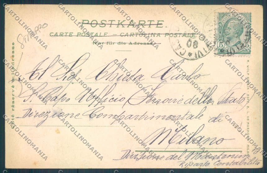 Como Casasco d'Intelvi STRAPPO cartolina LQ3478 – retro
