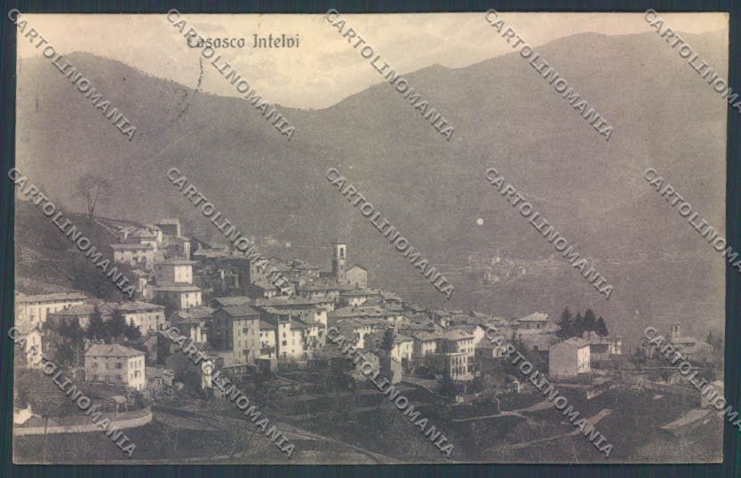 Como Casasco d'Intelvi SCOLLATA cartolina LQ3482 – fronte