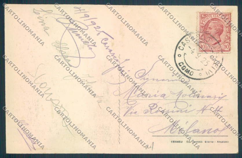Como Casasco d'Intelvi SCOLLATA cartolina LQ3482 – retro