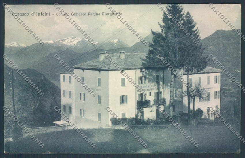 Como Casasco d'Intelvi cartolina LQ3484 – fronte