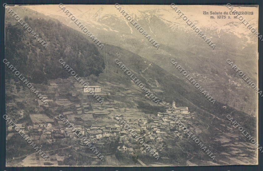 Como Carvagna Saluti da cartolina LQ3490 – fronte