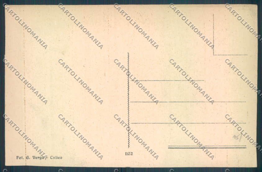 Como Carvagna Saluti da cartolina LQ3490 – retro