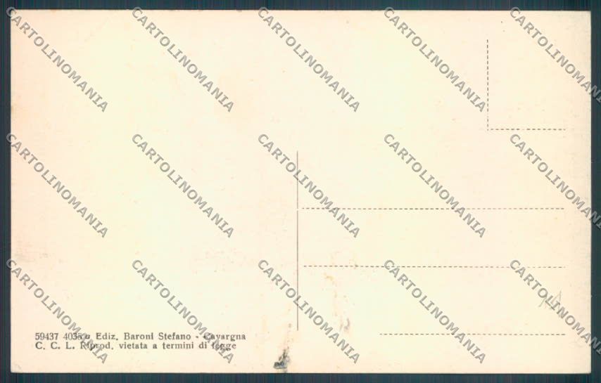 Como Carvagna Saluti da cartolina LQ3492 – retro