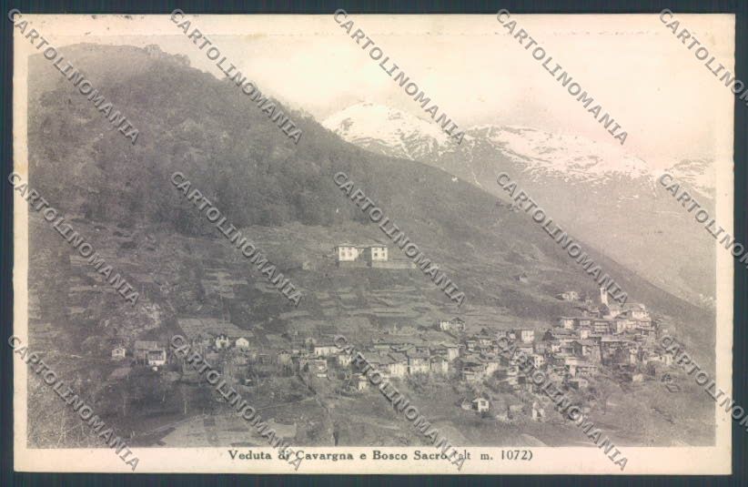 Como Carvagna cartolina LQ3493 – fronte