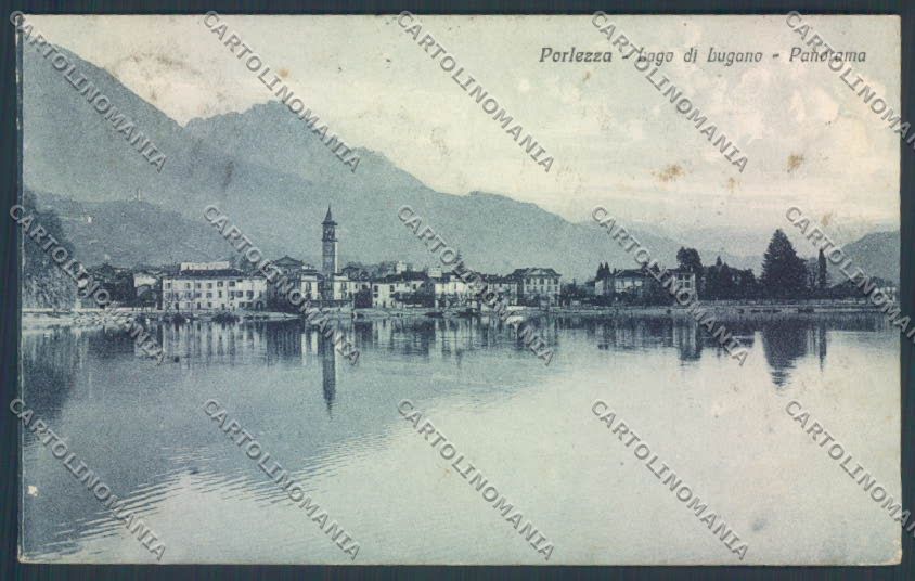 Como Porlezza cartolina LQ3502 – fronte