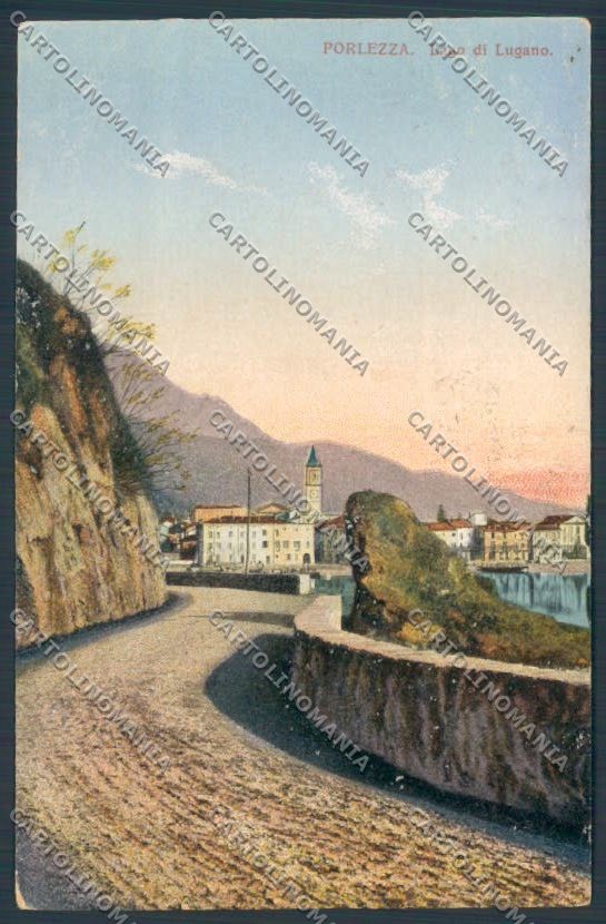 Como Porlezza Collegio Arcivescovile cartolina LQ3521 – fronte