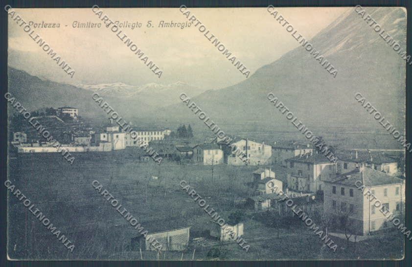 Como Porlezza cartolina LQ3545 – fronte