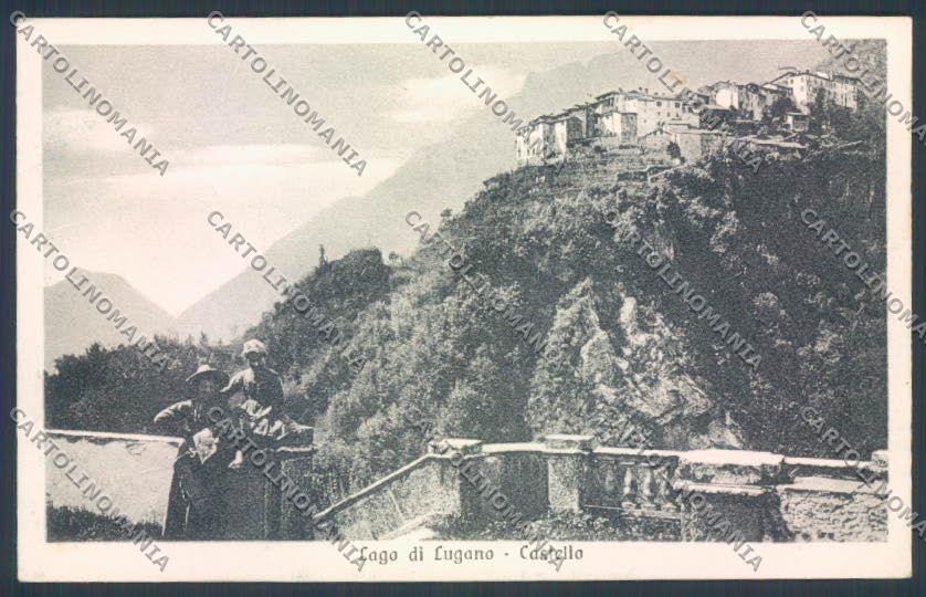 Como Valsolda Puria cartolina LQ3614 – fronte