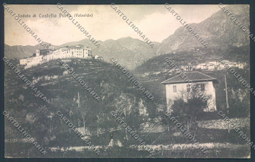Como Valsolda Puria cartolina LQ3615 – fronte