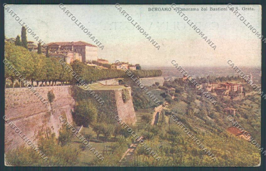 Bergamo Città cartolina LQ3628 – fronte