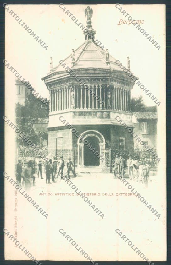 Bergamo Città ABRASA cartolina LQ3630 – fronte